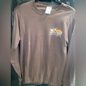 BROWN GIRLIE GIRL LONG SLEEVE FALL